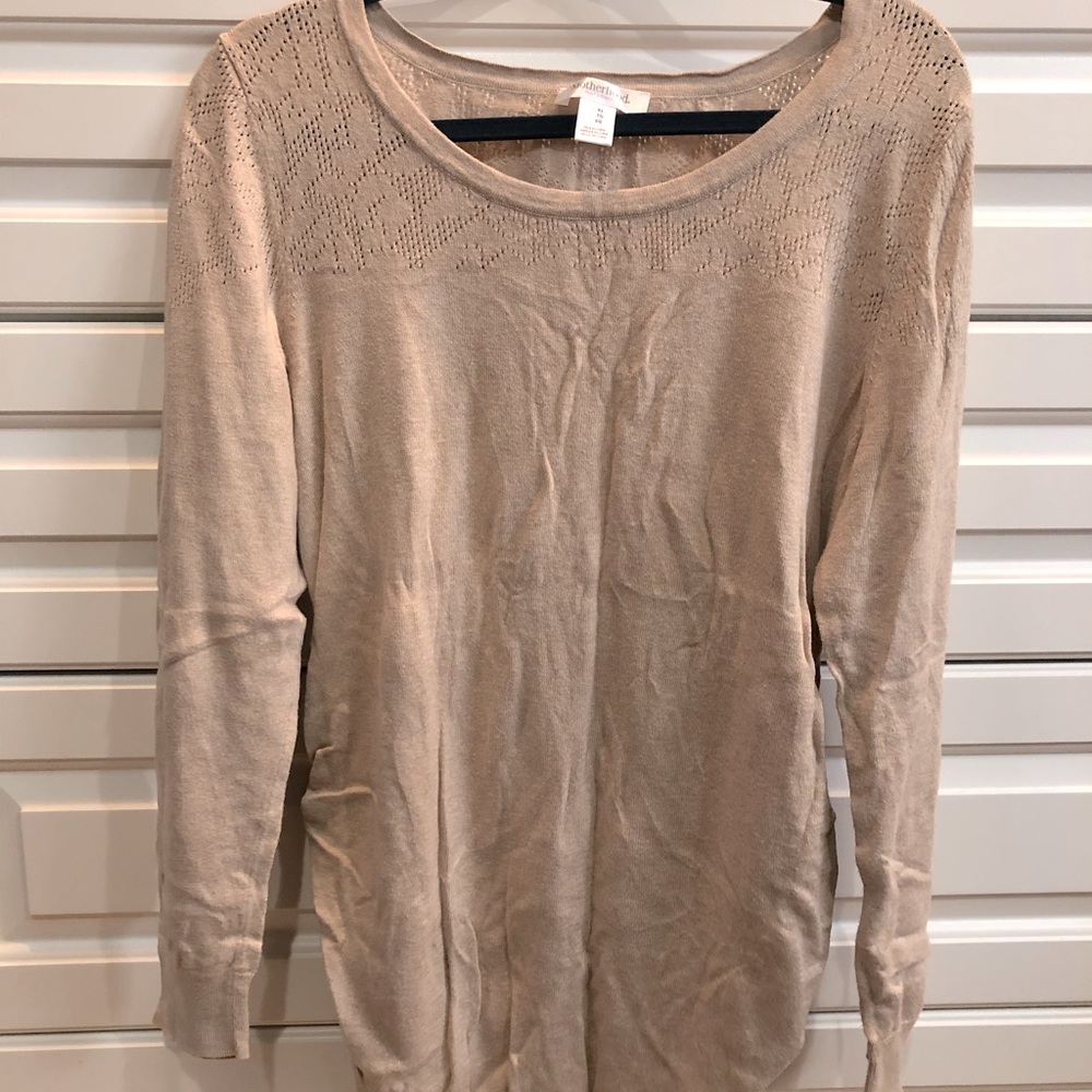 XL motherhood maternity sweater top